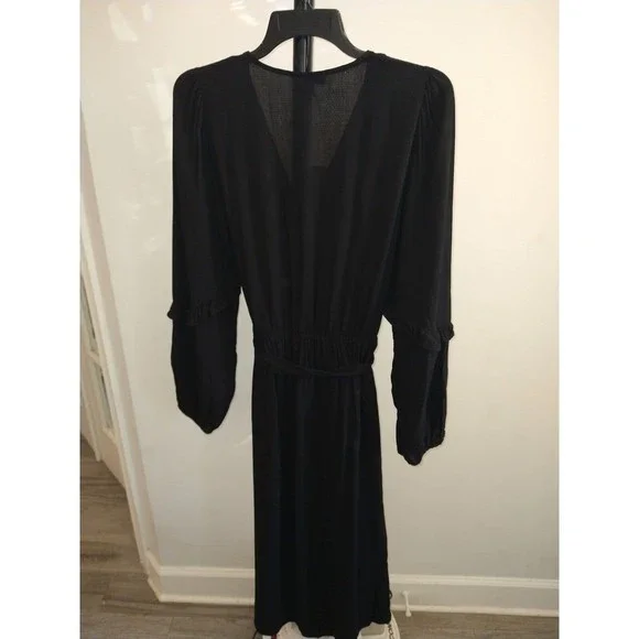 Knox rose long sleeve maxi dress xs black boho Feminine Cottage Core - Picture 6 of 9